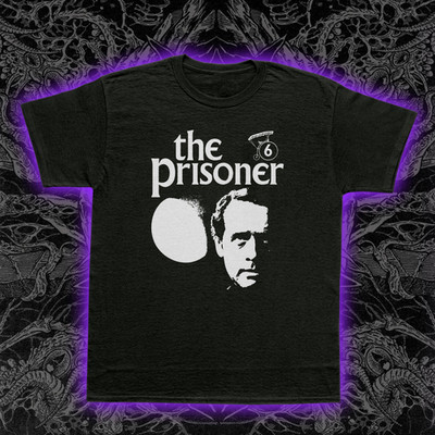 The Prisoner TV Series T-Shirt Retro 60s Sci-Fi Cult Classic No. 6 Tee