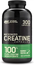 Optimum Nutrition 100% Pure Micronized Creatine Monohydrate 300 Capsules