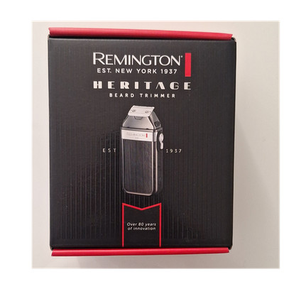 Remington Heritage Beard Trimmer Barttrimmer Herren Gesicht schwarz/silber