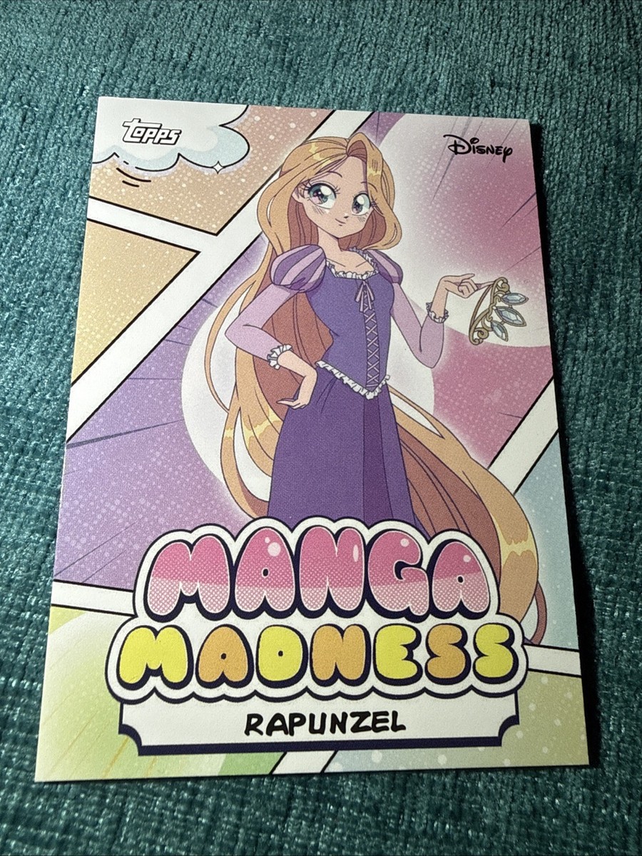 2026 Topps Disney Neon #MM-13 - Rapunzel - Manga Madness Insert | eBay