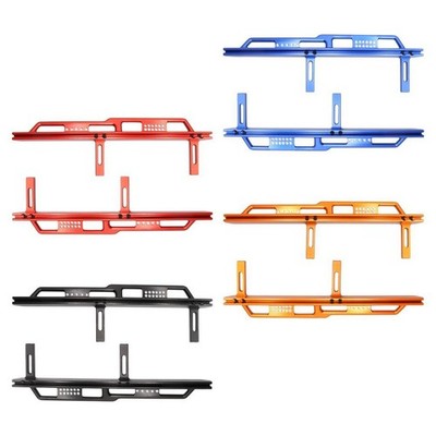 1 Paar Metall Seiten Pedal Schutz Board für Axial SCX6 Jeep Jlu Wrang Ler