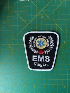 Niagara EMS PATCH ONTARIO…PARAMEDIC EMS AMBULANCE
