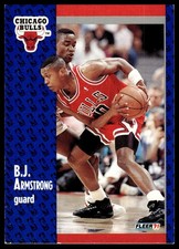 1991-92 Fleer #25 B.J. Armstrong