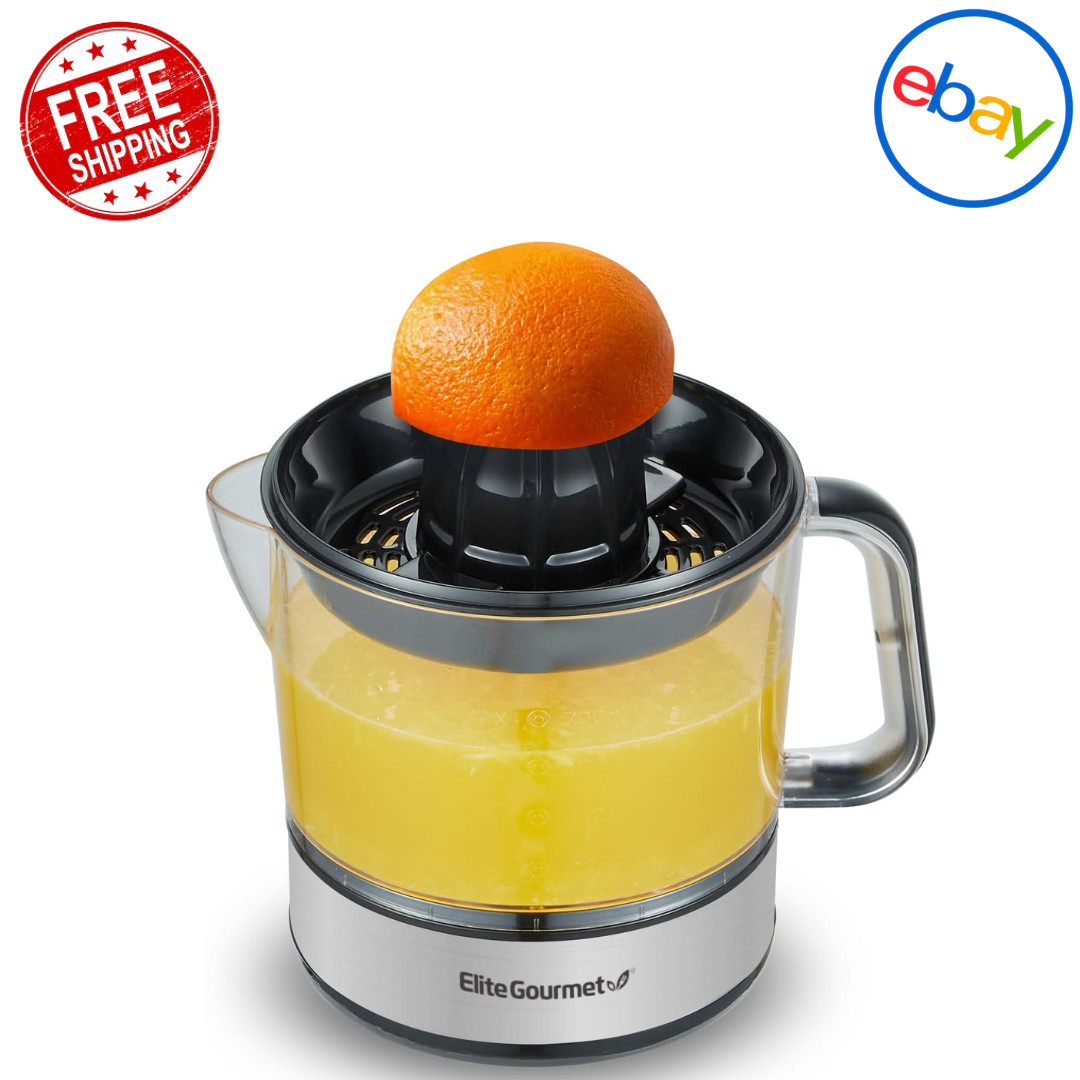 Electric Citrus Juicer Large Volume Juice Squeezer Lemon Orange Pulp Extractor .