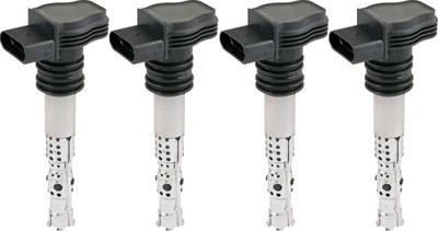 4x BLUE PRINT Zündspulen für Honda Jazz II GD_ GE3 GE2 1.3 iDSi 1.3i-DSi GD