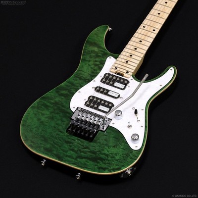 Schecter SD-2-24-AL Green See-Thru Maple Fingerboard Used