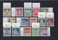 Dauermarken  Bund - Berlin Bauwerke postfr.  s. Scan