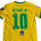Autographed Signed Neymar Jr. Brazil Soccer Futbol Jersey Beckett BAS COA