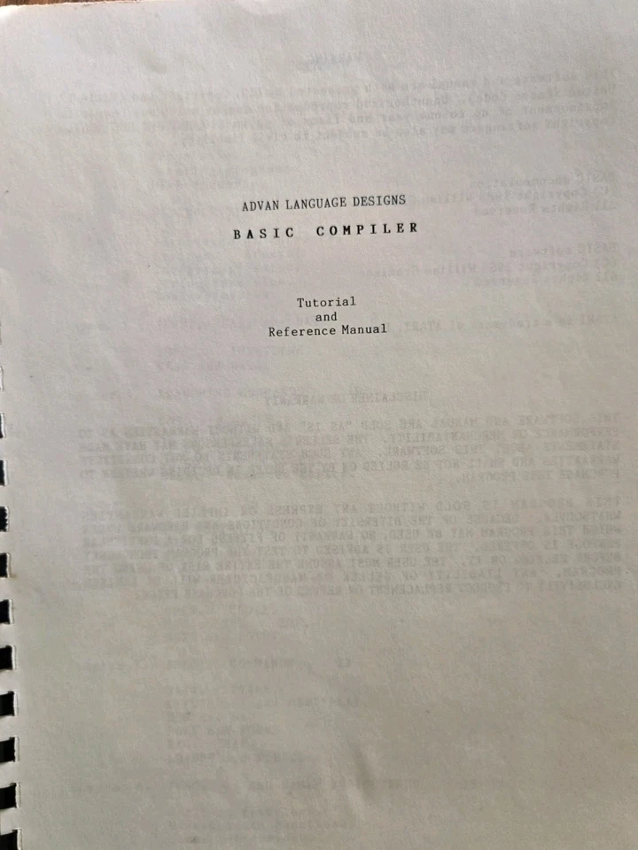 Atari BASIC complier For 130xe 1985 Version - Image 3 of 4