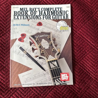 Mel Bays Complete Book Of Harmonic Extensions For Guitar Disc Included 1996
