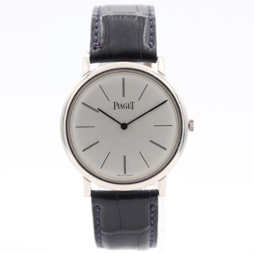 Vintage 38mm Piaget 9X5452 Altiplano Men's Mechanical Wristwatch Swiss Platinum