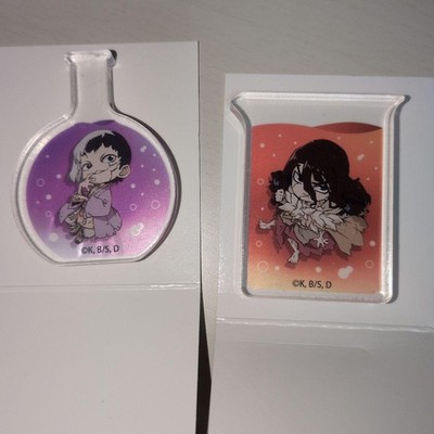 Doctor Stone Mini Acrylic Block Gen & Tsukasa  Used/Open, No