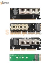 Lot NVME M Key M.2 SSD To PCI-E PCI PCs 16x, 8x, 4x, 1x Adapter Expansion Cards