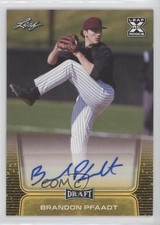 2020 Leaf Draft Auto Gold Brandon Pfaadt #BA-BP1 Auto 0g27