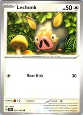 Lechonk SV07: Stellar Crown 126/142 Pokemon TCG LP