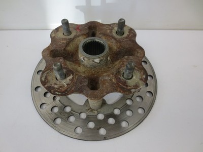 2007 Yamaha Grizzly 450 IRS Used OEM Left Front Wheel Axle Hub