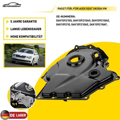 Abdeckung Steuergehäuse Kette für AUDI A3 A4 A5 Q3 Q5 Seat Altea Leon 06H109210Q