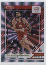 2024 Panini Donruss EuroLeague Holo Laser 144/149 Kostas Papanikolaou #13 0ud4
