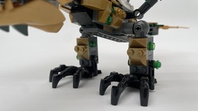 LEGO NINJAGO: The Golden Dragon (70503) (Used) (No figures) (Mostly Complete)