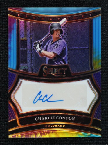 2025 Panini Select Baseball Charlie Condon Colorado | eBay
