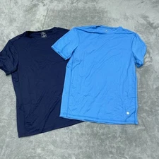 Soybu Mens Blue & Navy T-Shirts Size S Lightweight Stretch Fabric a1250