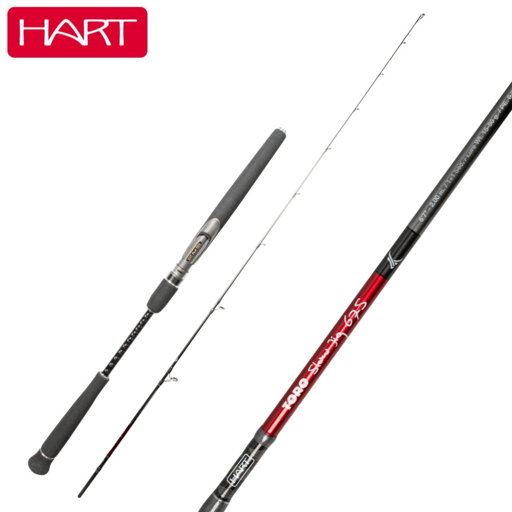 Легкое джиговое удилище HART TORO Saltwater Light SLOW JIG 67S 32490₽