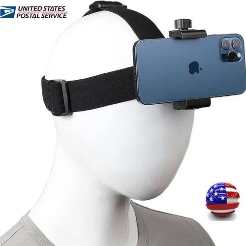 Cell Phone Head Strap Belt Mount Phone Holder For iPhone Samsung GoPro DJI Insta