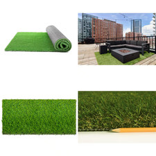 Artificial Grass Rug Premium Turf Fake Carpet Mat Indoor Outdoor 2 ft. x 3 ft US