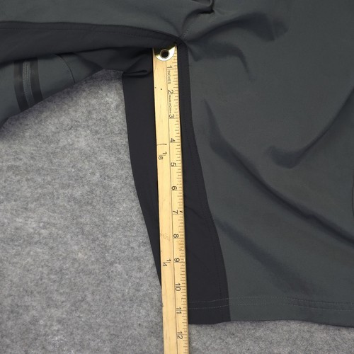 Zoic Ether MTB Shorts Men's Large Gray Adjustable Zip Pockets Bike 12" Inseam L - Picture 12 of 13