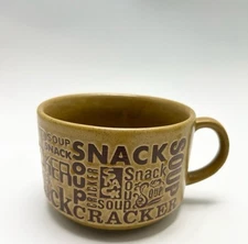 Cardinal China - Vintage (1970s) Soup Crackers Stoneware Mug.