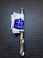 Vintage 1/2 High-Speed Steel (HSS) Twist Dril...