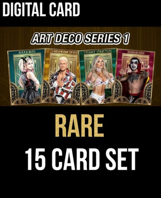 #ad TOPPS SLAM ART DECO SERIES 1 RARE BLUE 15 CARD SET 2026 $0.99