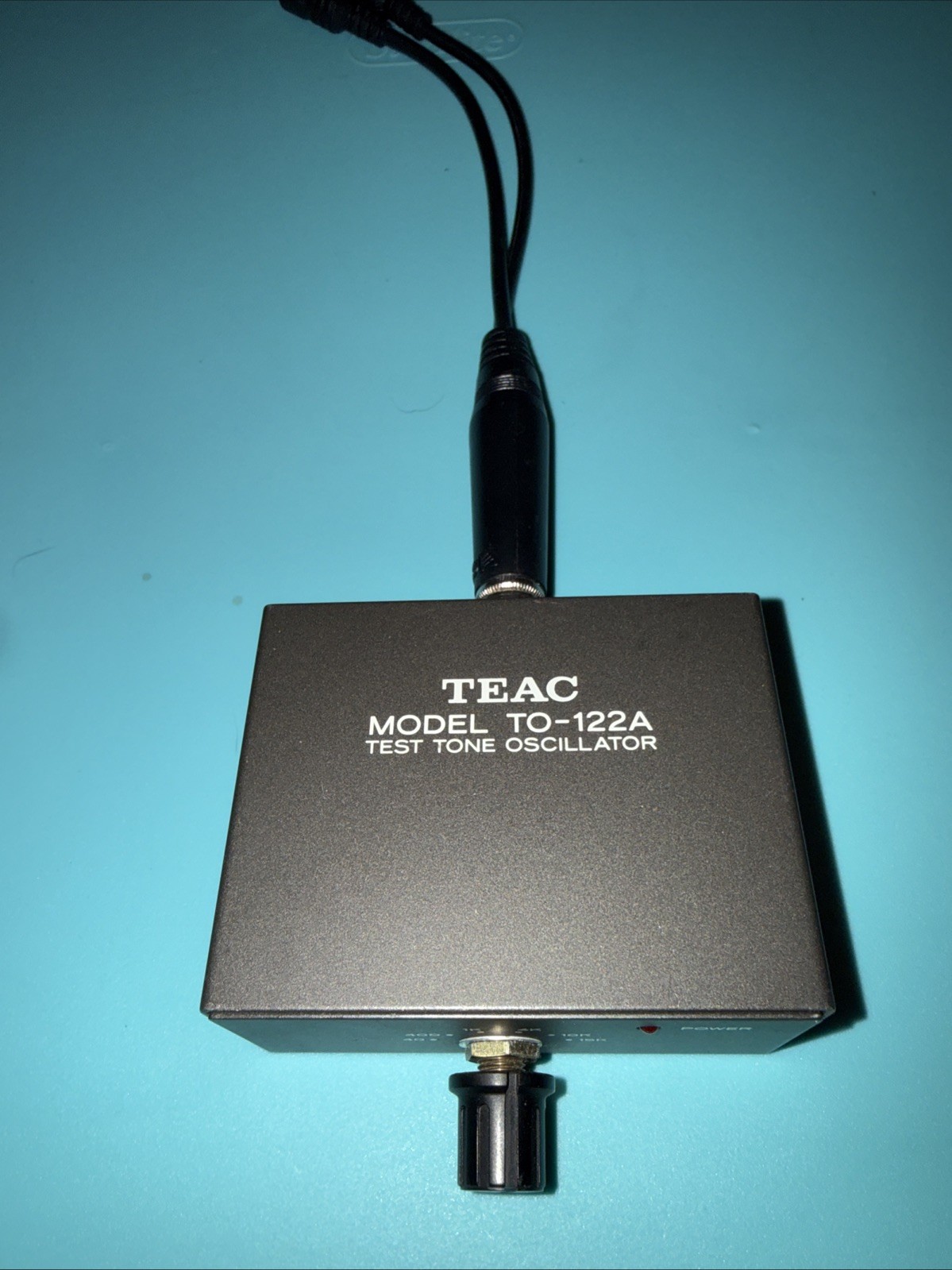 Oscillateur De Test TEAC TO-122a – Audio Analogique Pour Calibrage – Occasion