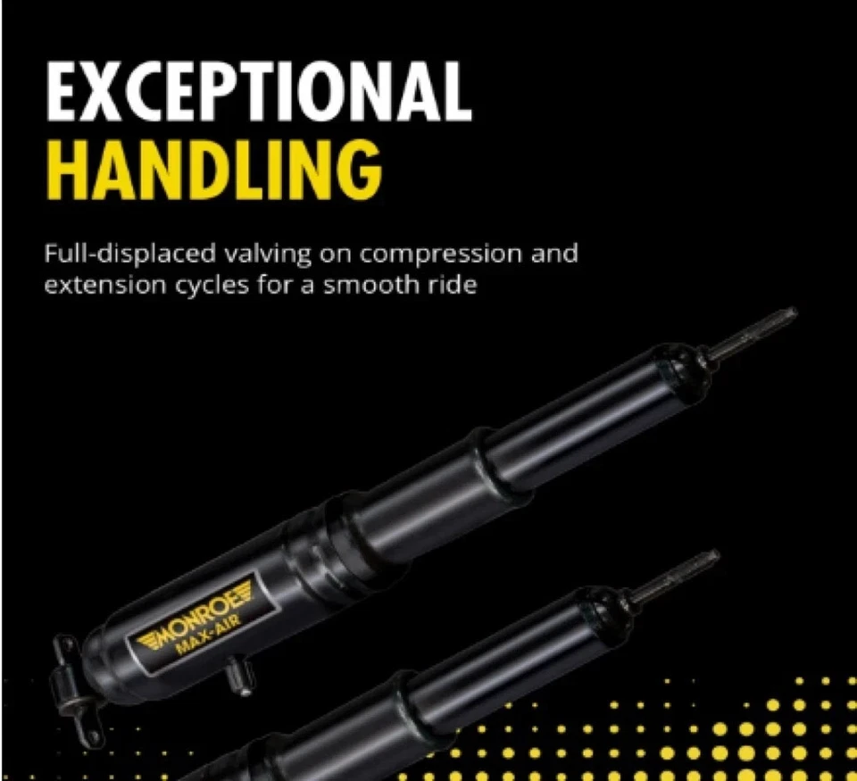 2 kits de amortiguadores traseros MONROE MAX-AIR para Buick Cadillac Oldsmobile Pontiac Foto 3 de 4