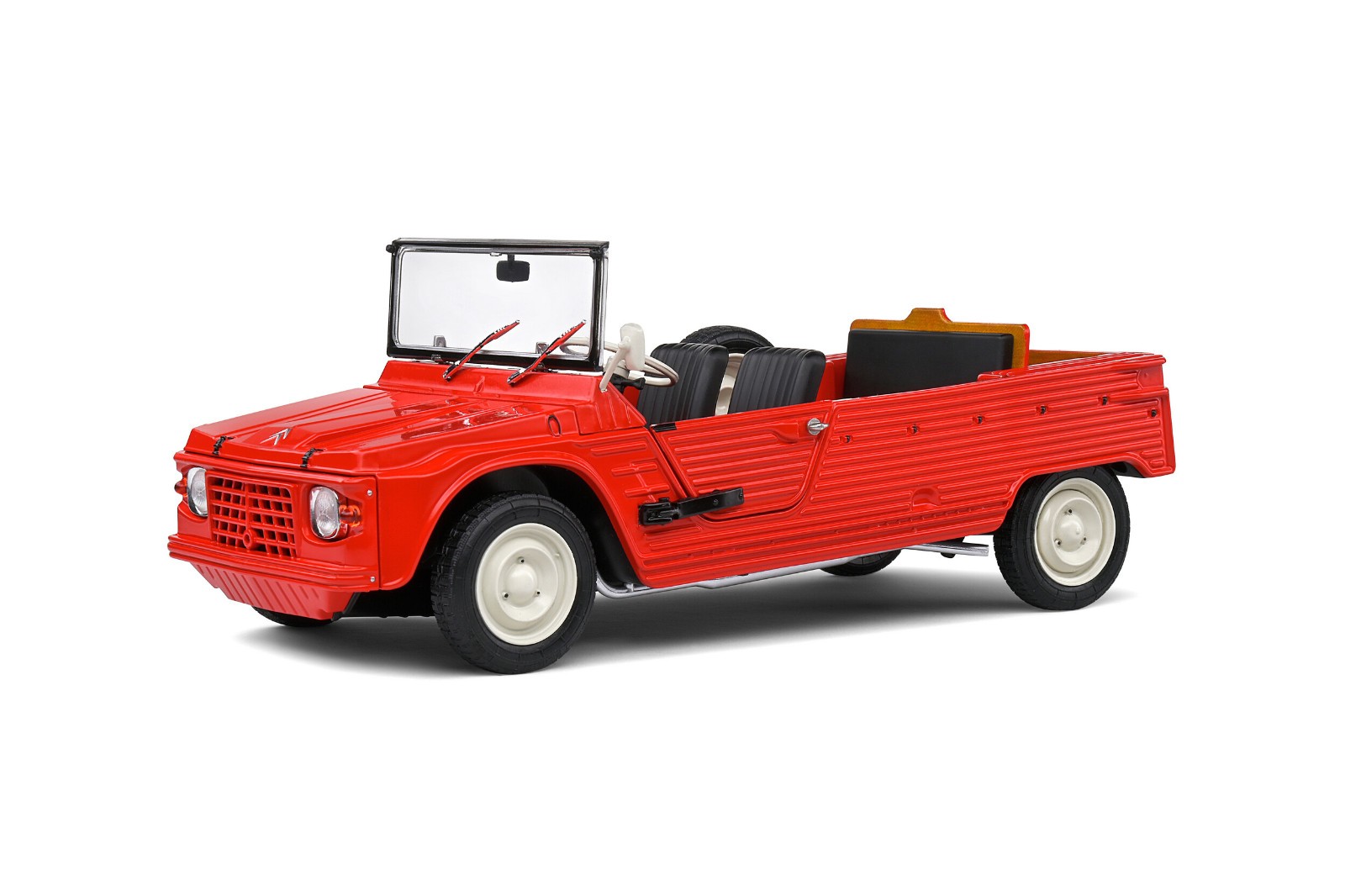 Voiture miniature Solido 1804813 Citroën Mehari Rouge Hopi 1970 échelle 1/18