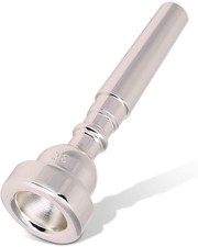 Bach Trumpet Mouthpiece 3C, New Silver Gold Plated Trumpet Mouthpiece 3C Size fo