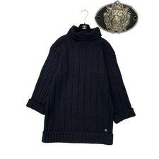 USED AUTHENTIC CHANEL KNIT DRESS/TUNIC VERYGOOD