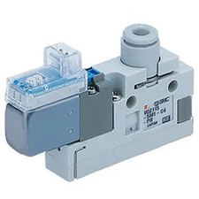 1PC SMC CORPORATION VQZ115-5L1-N7-PR Valve, 3 port, body pt,sgl unit,1/4" fitti
