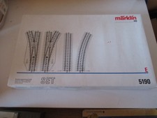 Märklin H0 M-Gleise Erweiterungspackung 5190 SET E in OVP