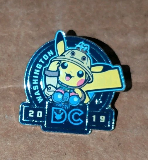 ピカチュウ ピンバッジ ワシントンDC 2019 ピカチュウ ピンバッジ ワシントンDC 2019