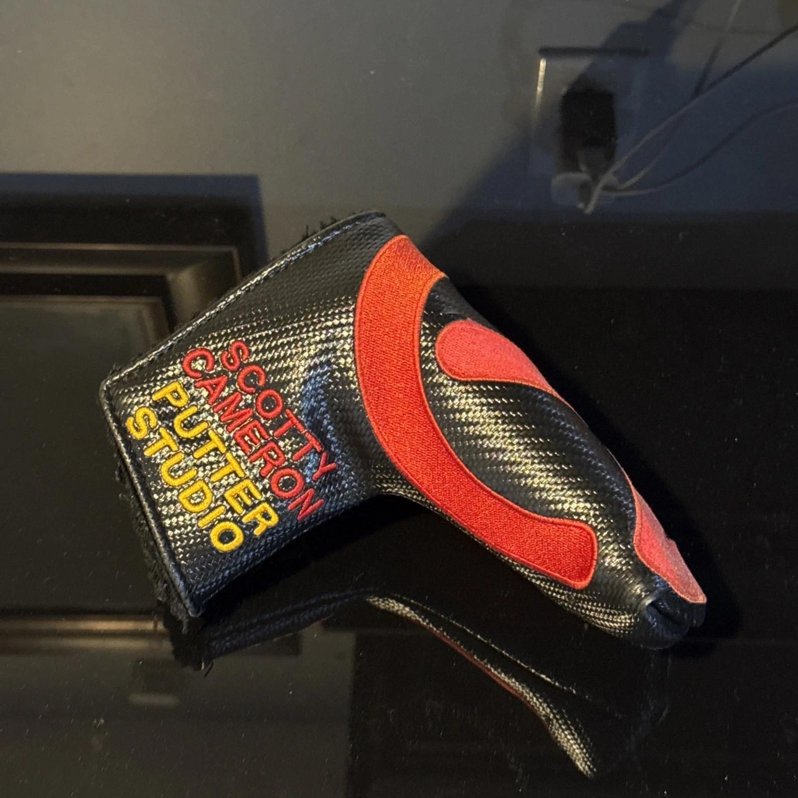 Scotty Cameron Black /Red Circle T Tour Use Only Headcover