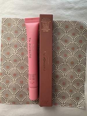 Patrick Ta Major Moisture Smoothing Lip Balm Pink Salted Caramel FREE SHIPPING