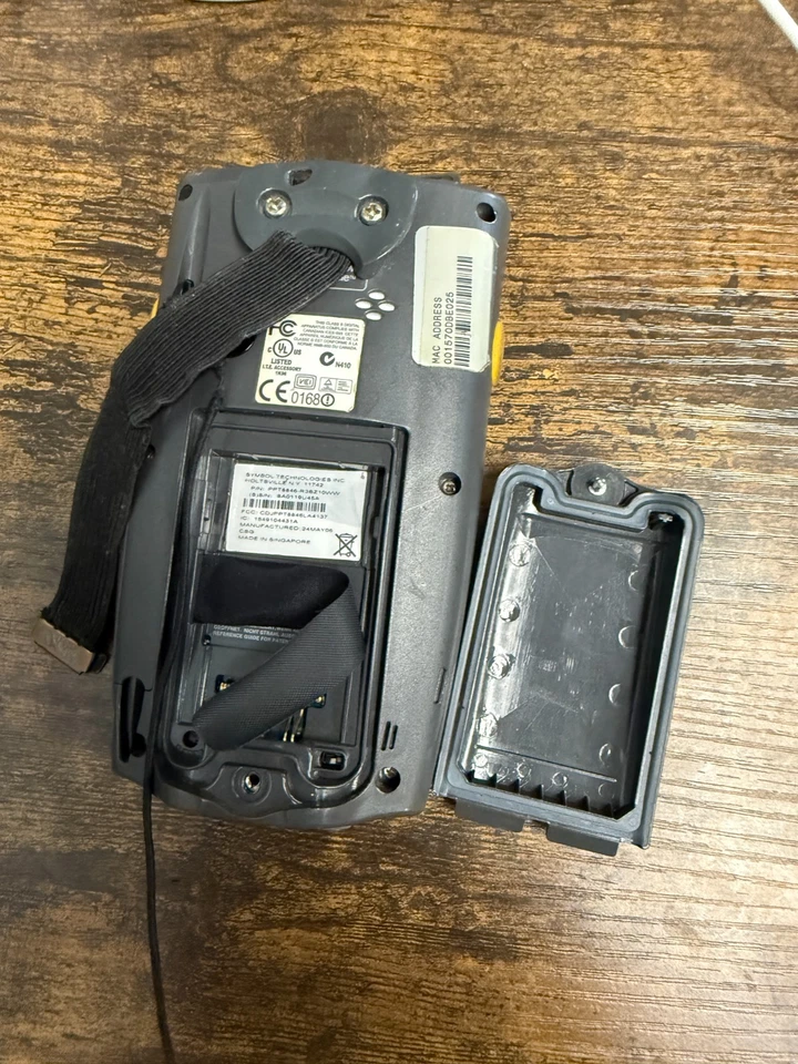 Escáner PDA inalámbrico Symbol Pocket PC PPT8846 con batería sin cargador sin probar Foto 3 de 3