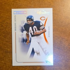 Donruss 2004 Prime Signatures Gale Sayers #15 Silver Proof Chicago Bears /25