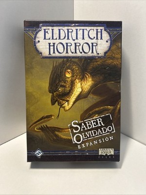 Eldritch Horror:Saber Olvidado,Expansion/B-Ware/Italienisches Brettspiel/120