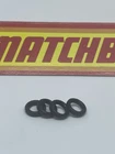 Matchbox Lesney Set Of 4 Original Black Tires For  #41 Ford GT 40