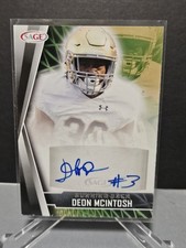 2022 SAGE #A-DM Deon Mcintosh Autographs Black