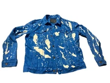 RARE Levi's Tie Dye Denim Trucker Jacket Size Men's Medium L