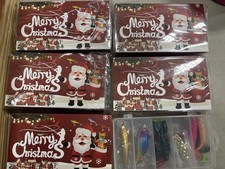Fishing Christmas Boxes Set Of 5 Bass, Crappie Stocking Stuffer Free Shipping