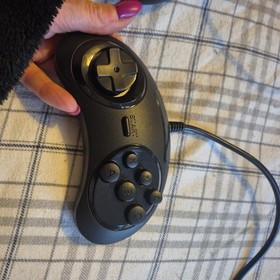 AT Games Sega Mega Drive Classic Mini Games Console with 2 Wired Controllers